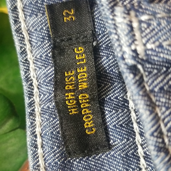 Vintage Modern  cropped wide leg Capris - Picture 5 of 8